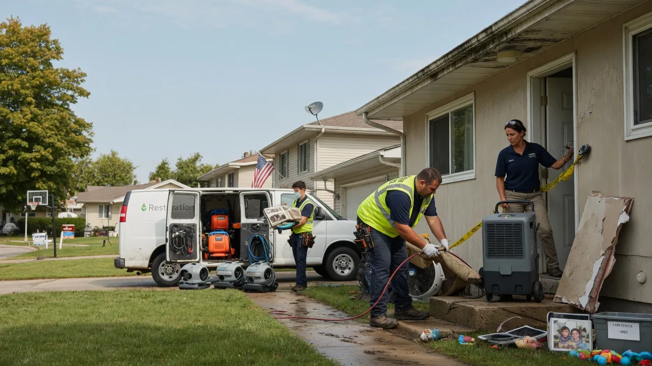 Water Damage Restoration in Athens, OH near me